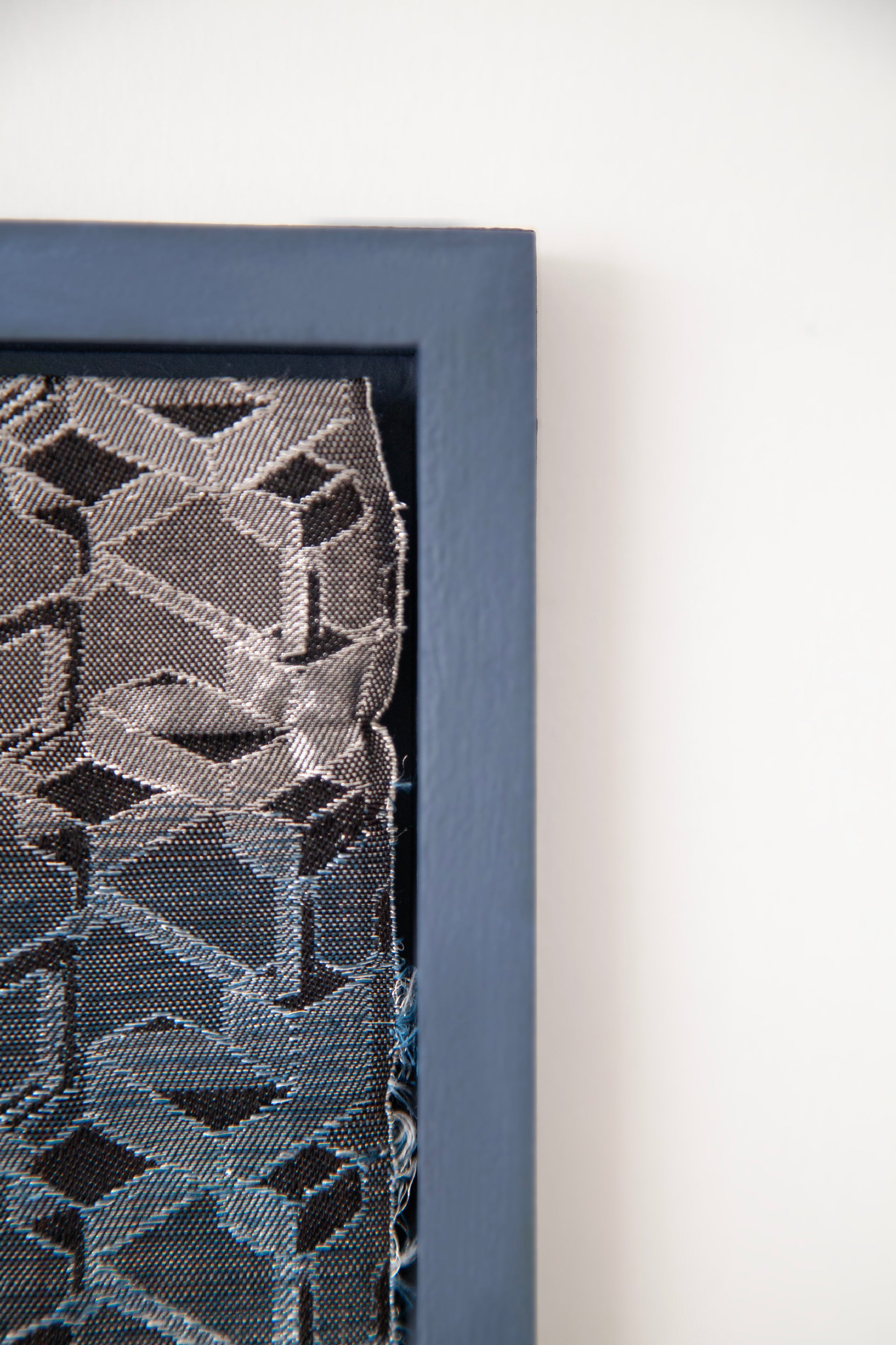 handwoven wall piece silk