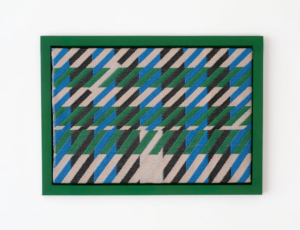 textile wall piece stripes