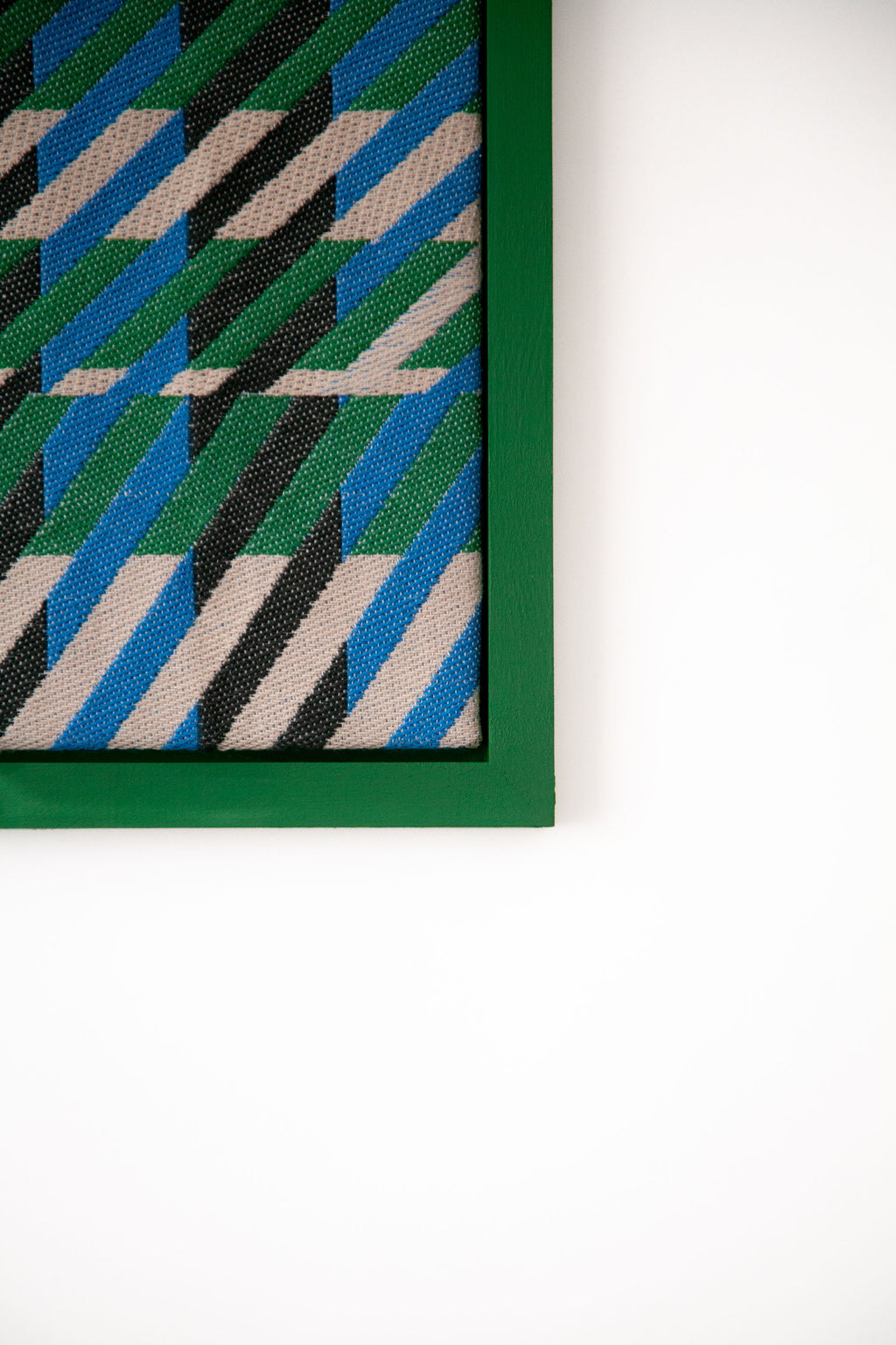 textile wall piece stripes