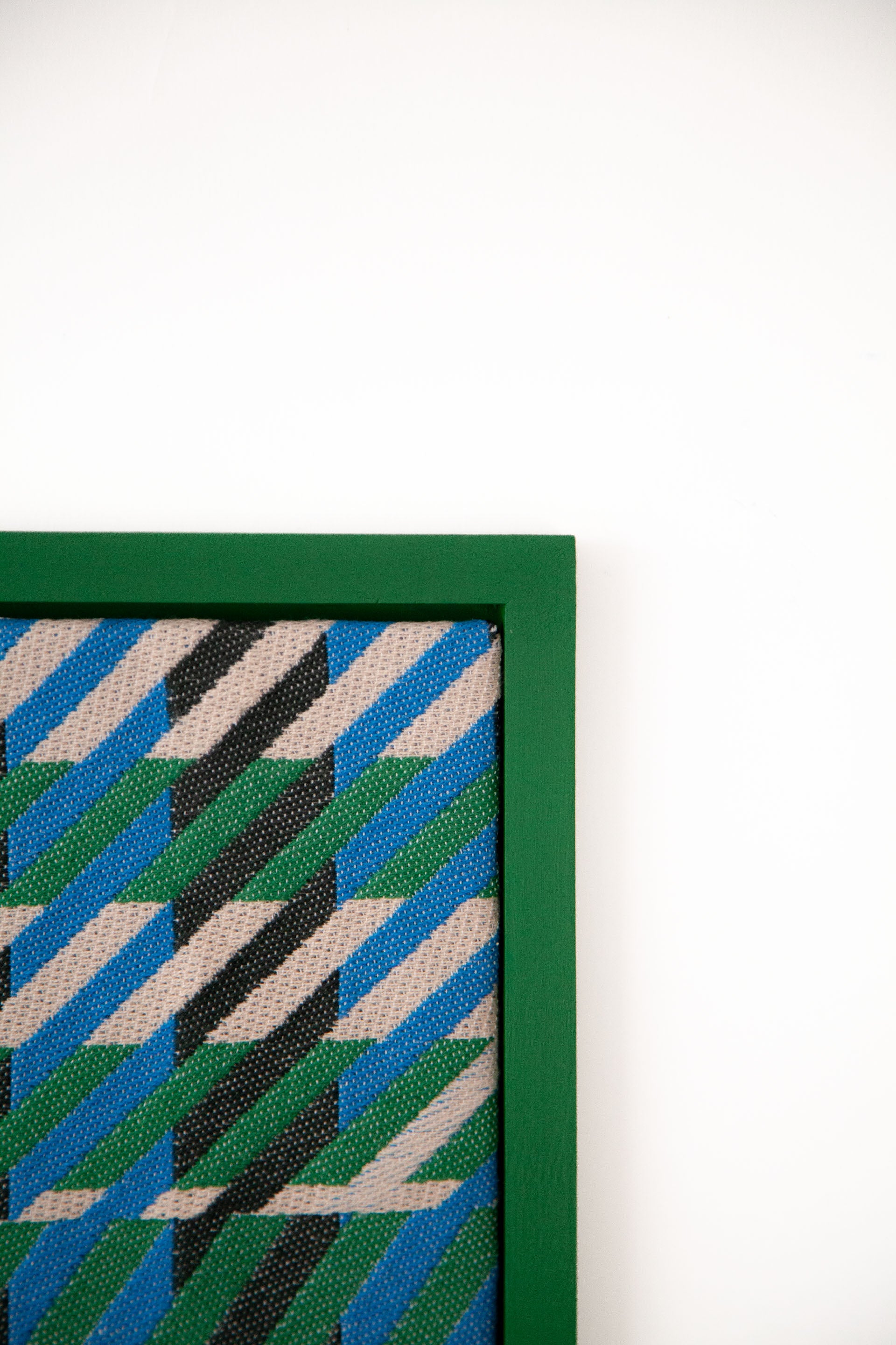 textile wall piece stripes