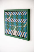 textile wall piece stripes