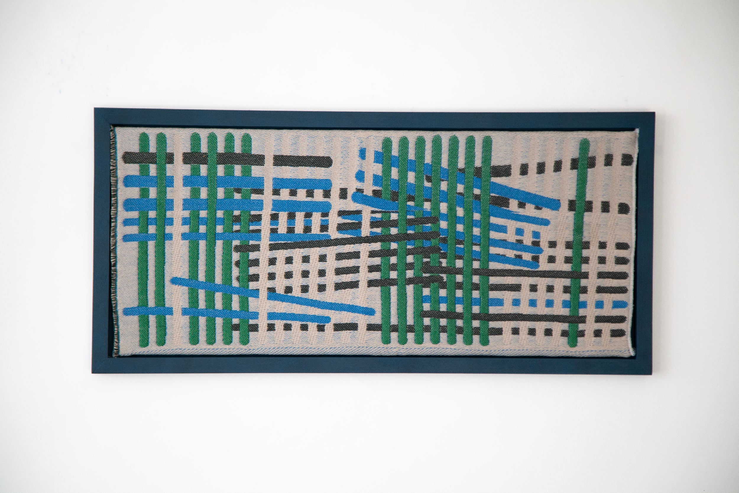 textile wall piece lines