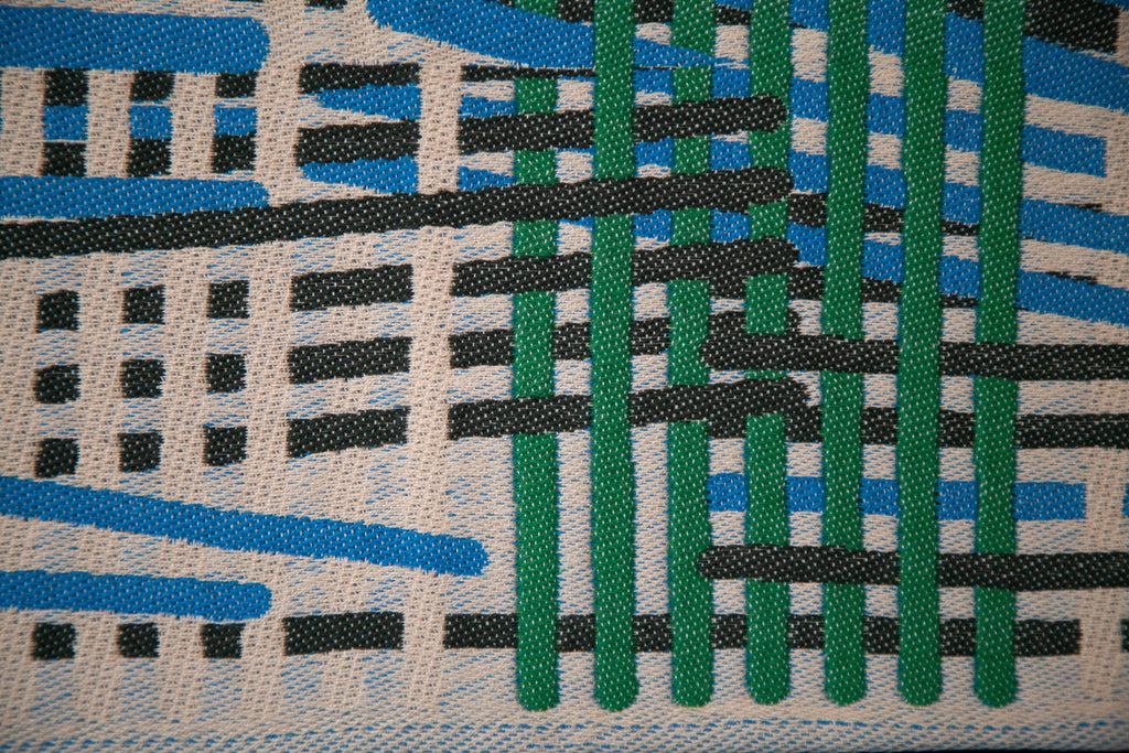 textile wall piece lines