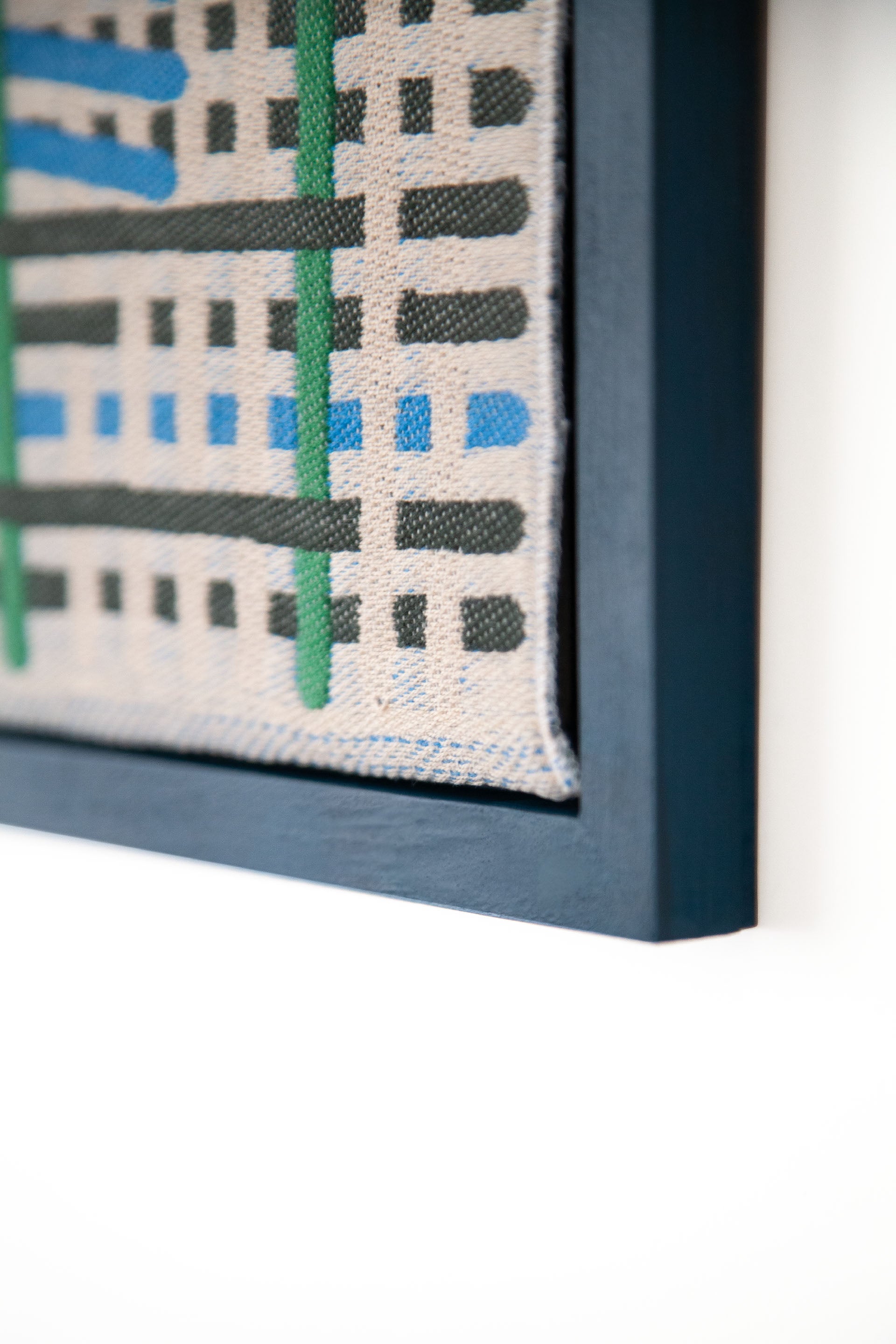 textile wall piece lines