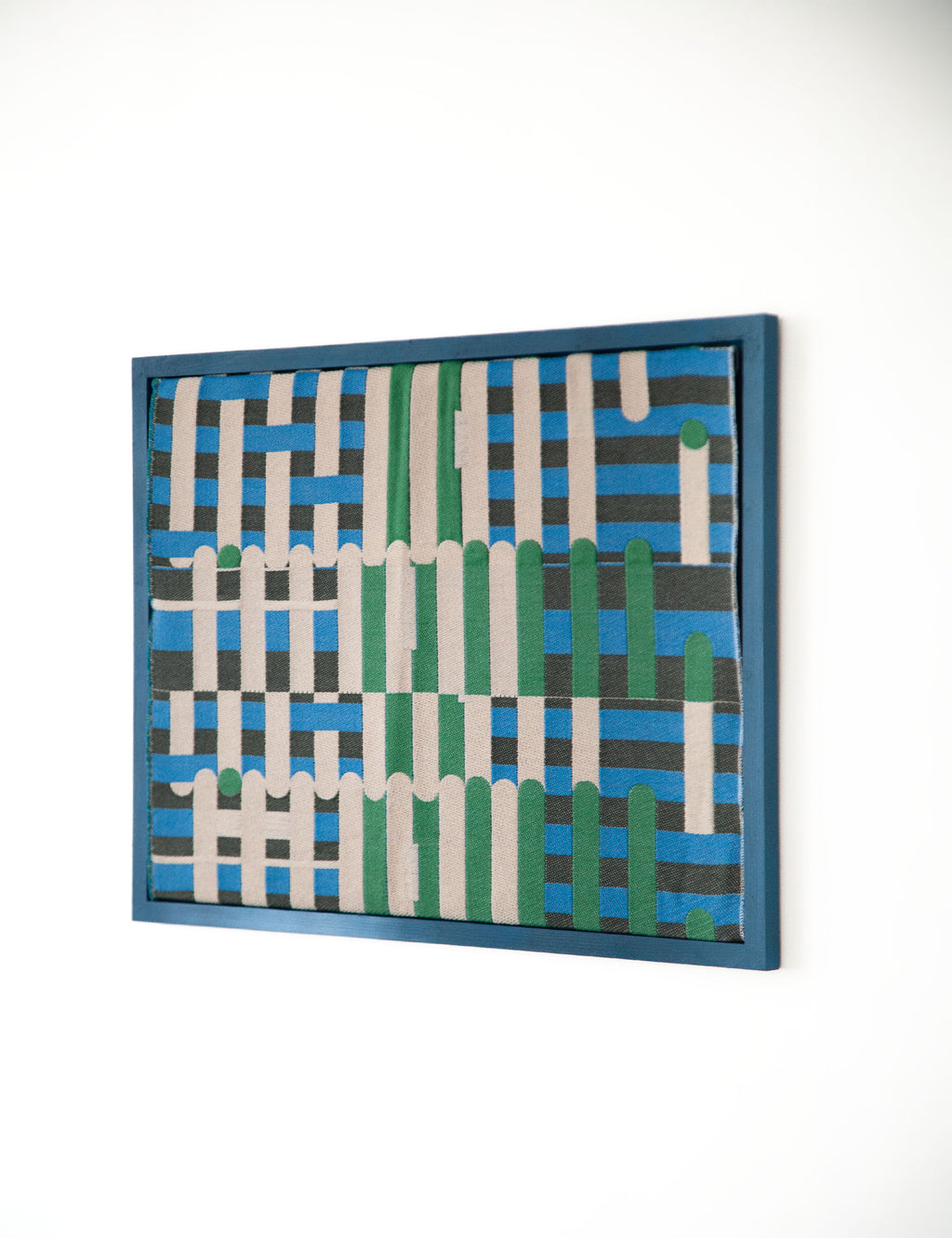 textile wall piece fingers