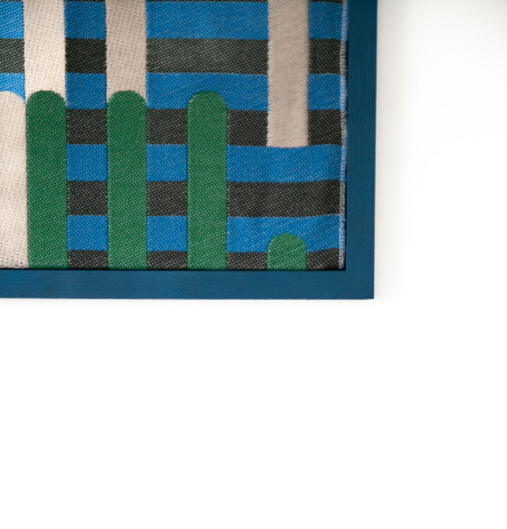 textile wall piece fingers